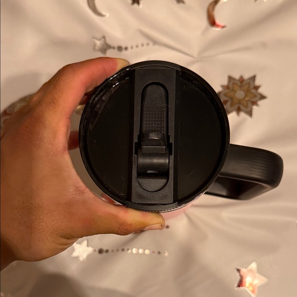 Stanley 40oz Messi edition Blush Pink Travel Mug with Black Handle - Picture 3 of 3